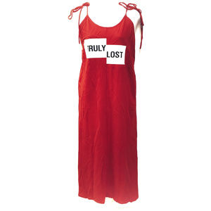 Zara Red Summer Dress, M